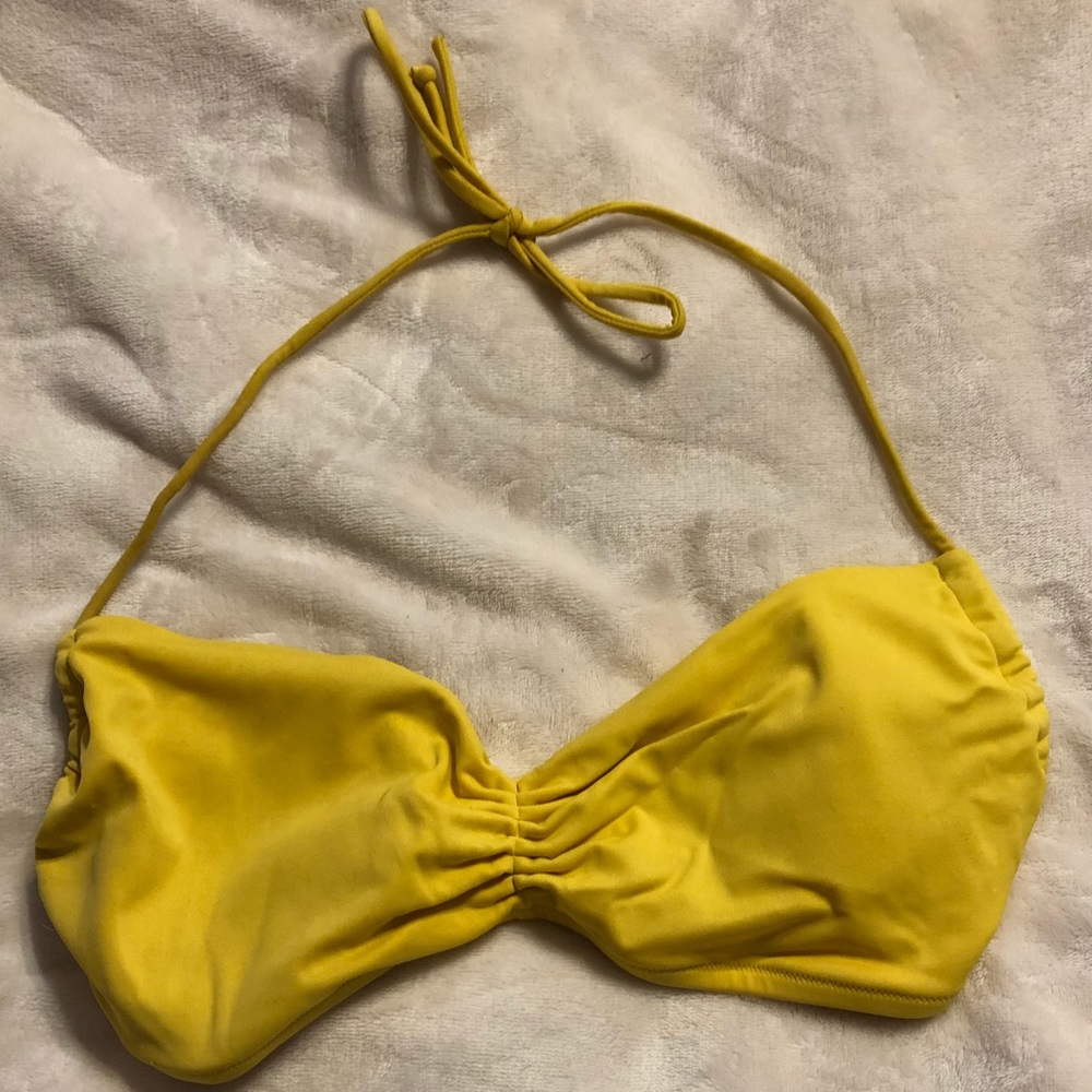 Victoria’s Secret Yellow Bikini Top